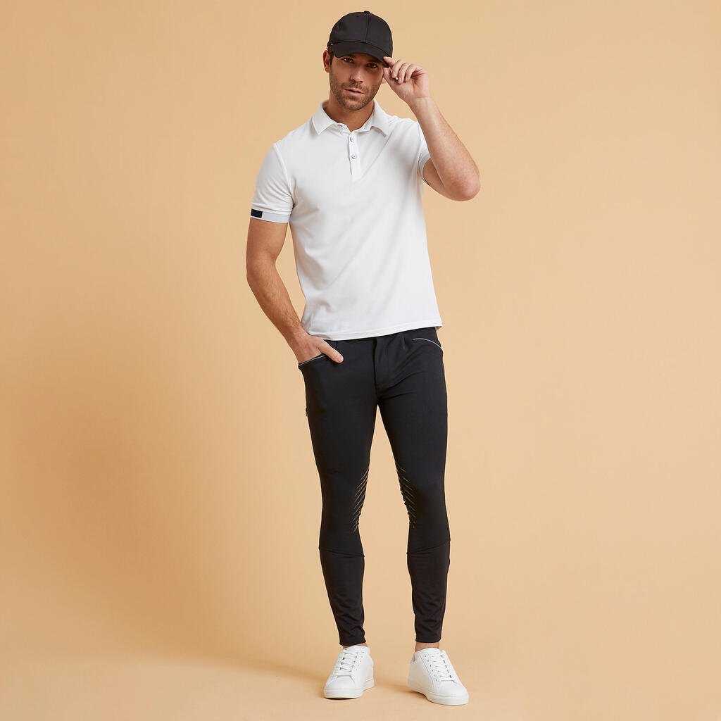 Pantalon équitation homme 900 classic noir